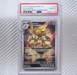 Alakazam Promo PSA 10 Gem Mint 📈 2025 Pokemon Mega Evolution MEP EN ETB 009 - Image 1