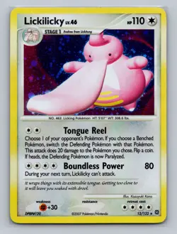2007 Pokemon LICKILICKY Secret Wonders Set HOLO - Image 1