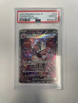 Pokemon Shiny Treasure Charizard EX 349/190 SAR PSA 10 - Image 1