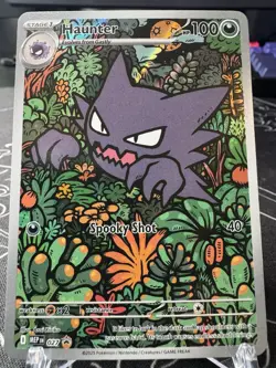 Pokemon TCG - Haunter 027 Illustration Rare Holo Mega Evolution Promo | NM 3 - Image 1