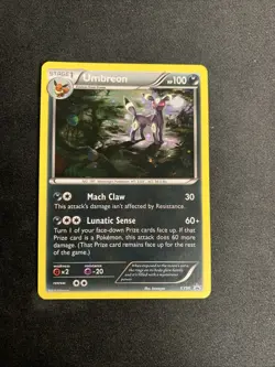 Pokemon Umbreon XY96 Black Star Promo Holo Rare 2016 - Image 3