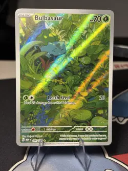 Pokemon Bulbasaur #166/165 Scarlet & Violet 151 Series IR - Image 1