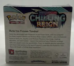 Pokemon TCG Sword & Shield Chilling Reign Booster Box SEALED NEW #1 - Image 3