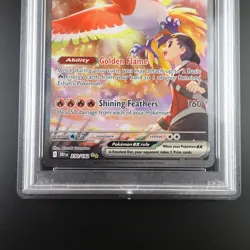 PSA 10 Ethan's Ho-Oh ex 230/182 Pokemon Destined Rivals Full Art Graded Card - Image 3