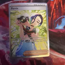 Pokemon TCG Trainer Perrin 220/167 Sir TM, And Rosas Encouragement 123/88 PE - Image 1
