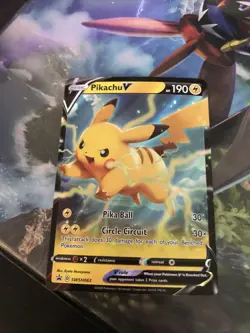 Pikachu V Black Star Promo - SWSH063 Sword & Shield - Pokemon TCG - Mint/NM - Image 1