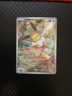 Pokemon TCG Prismatic Evolutions Eevee Black Star Promo #173 NM - Image 1