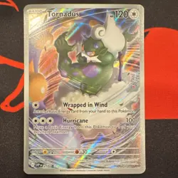 Pokemon Tornadus Promo Holo SVP Scarlet & Violet 120 HP 210 - Image 1