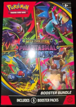 Pokemon TCG Mega Evolution Phantasmal Flames Booster Bundle BRAND NEW SEALED - Image 1