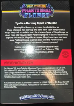 Pokemon TCG Mega Evolution Phantasmal Flames Booster Bundle BRAND NEW SEALED - Image 3