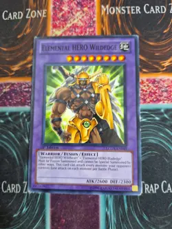 Yu-Gi-Oh! Elemental HERO Wildedge LCGX-EN049 Common 1st Edition Lightly Played - Image 1