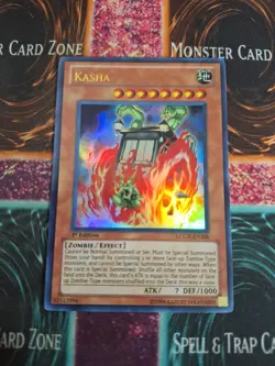 Yu-Gi-Oh! Kasha LCGX-EN206 Ultra Rare 1st Edition Near Mint - Image 1