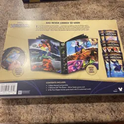 SEALED Disney Lorcana First Chapter Collector Set 6 Packs Portfolio Promo Costco 4050368981752 - Image 2