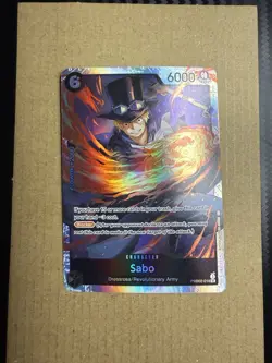 Sabo PRB02-014 SR - One Piece Card the Best Vol. 2 NM - Image 1