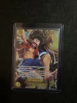One Piece OP15 Monkey D.Luffy OP15-119 SEC Foil - Adventure On Kami's Island - Image 1
