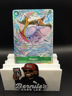 2026 One Piece The Azure Sea's Seven Megalo Alternate Art #EB04-018 - Image 1