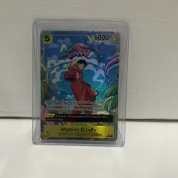 One Piece Monkey D Luffy OP07-109 SR Treasure Rare Alt Art! NM - Image 1