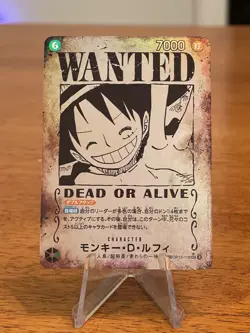 Bandai One Piece Op-13 Monkey D. Luffy Wanted Poster SP Japanese - Image 2