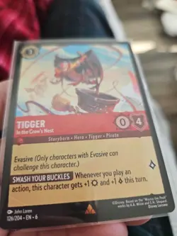 Tigger In the Crow's Nest - 126/204 - Rare - Disney Lorcana - Image 3