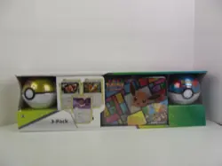 Pokemon Eevee Lunchbox Tin Pokeball TCG Treasures Booster Packs Foil Cards NEW 820650101366 - Image 1