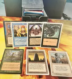 MTG Bundle! Lot Of 100 Vintage Rare & Valuable Cards From Personal Collection $$ - Image 1