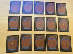 Lot Of 15 Vintage MTG Cards Unlimited Antiquities Legends - Image 2