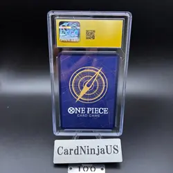CGC 10 PRISTINE Monkey D. Luffy (Parallel) P-001 P 25th Edition - ONE PIECE Card - Image 2