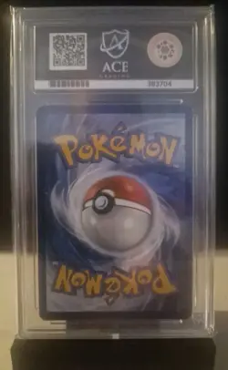 Pokemon Pikachu TCG XY95 Rare Black Star Promo Holo Card ACE Graded 4 - Image 2
