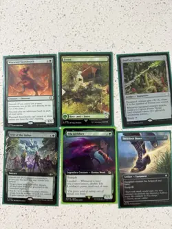 MTG Commander Deck Tifa Lockhart Extended Art 100 Magic Cards EDH Final Fantasy - Image 1