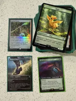 MTG Commander Deck Tifa Lockhart Extended Art 100 Magic Cards EDH Final Fantasy - Image 2