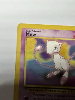 Pokemon TCG Mew Vintage 8 Non-Holo Black Star Promo Card - Image 2