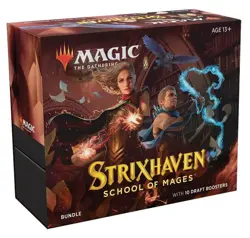 STRIXHAVEN SCHOOL OF MAGES Bundle Box Magic the Gathering MTG Sealed 10 Boosters 630509959129 - Image 1