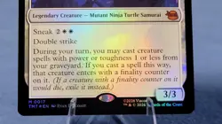 Leonardo, Sewer Samurai #17 (Foil) (NM) TMT Magic MTG - Image 3