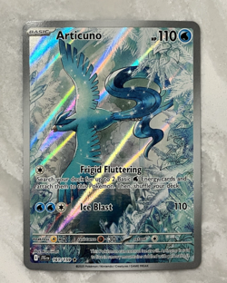 Articuno 2025 Pokemon TCG Card Journey Together Illustration Rare 161/159 - Image 2