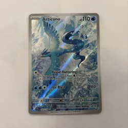 Articuno 2025 Pokemon TCG SV09: Journey Together card #161/159 Illustration Rare - Image 1