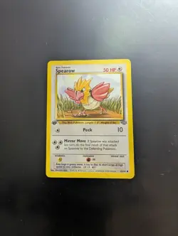Spearow 62/64 Fearow 36/64 - 1st Edition Jungle - Pokemon Card Lot - Played - Image 3