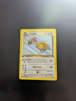 Spearow 62/64 Fearow 36/64 - 1st Edition Jungle - Pokemon Card Lot - Played - Image 5