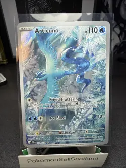 Pokemon TCG Articuno 161/159 Illustration Rare Journey Together NM condition - Image 1