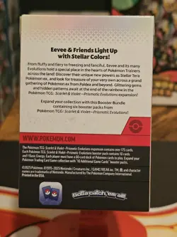 Pokemon TCG: S&V Prismatic Evolutions Booster Bundle (6pks) Factory Sealed - Image 3