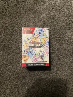 Pokemon Scarlet & Violet Prismatic Evolutions Booster Bundle Box New Sealed - Image 1