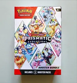 Pokemon TCG: S&V Prismatic Evolutions Booster Bundle (6pks) Factory Sealed - Image 1