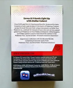 Pokemon TCG: S&V Prismatic Evolutions Booster Bundle (6pks) Factory Sealed - Image 2