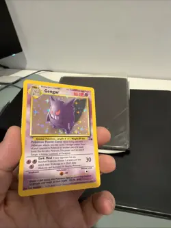 1999 Pokemon Fossil Gengar Holo #5/62 Rare Unlimited WOTC LP/NM - Image 5