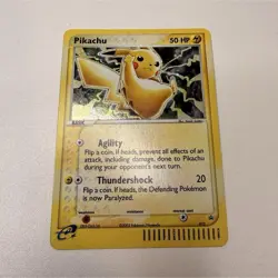 Pokemon TCG Pikachu Promo Holo 012 Nintendo 2003 - Image 1