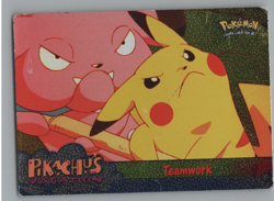 Teamwork Topps Pikachus Vacation Holo Pokemon Card #54 - Image 1