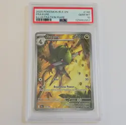 Pokemon TCG Fraxure 146/086 Sv: Black Bolt Illustration Rare Holo PSA 10 - Image 1