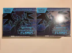 Pokemon TCG Phantasmal Flames ETB - Lot of 2 - Factory Sealed - Image 1