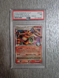 Pokemon TCG Charizard G LV x DP45 Black Star Promo Holo Card PSA 7 - Image 1