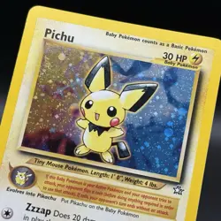 Pokemon TCG Pichu Holo Rare Neo Genesis 12/111 (Crease) - Image 4