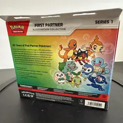 Pokemon Tcg First Partner Pack Illustration Collection New Sealed Rare IR - Image 4